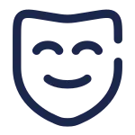 Mask Happly SVG Icon